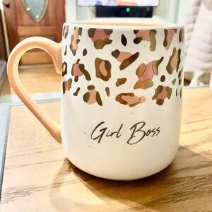 🌈6/$10 Girl Boss Leopard Print Mug